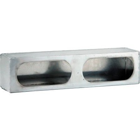 BUYERS PRODUCTS Dual Oval Smooth Aluminum Light Cabinet - LB3163ALSM LB3163ALSM